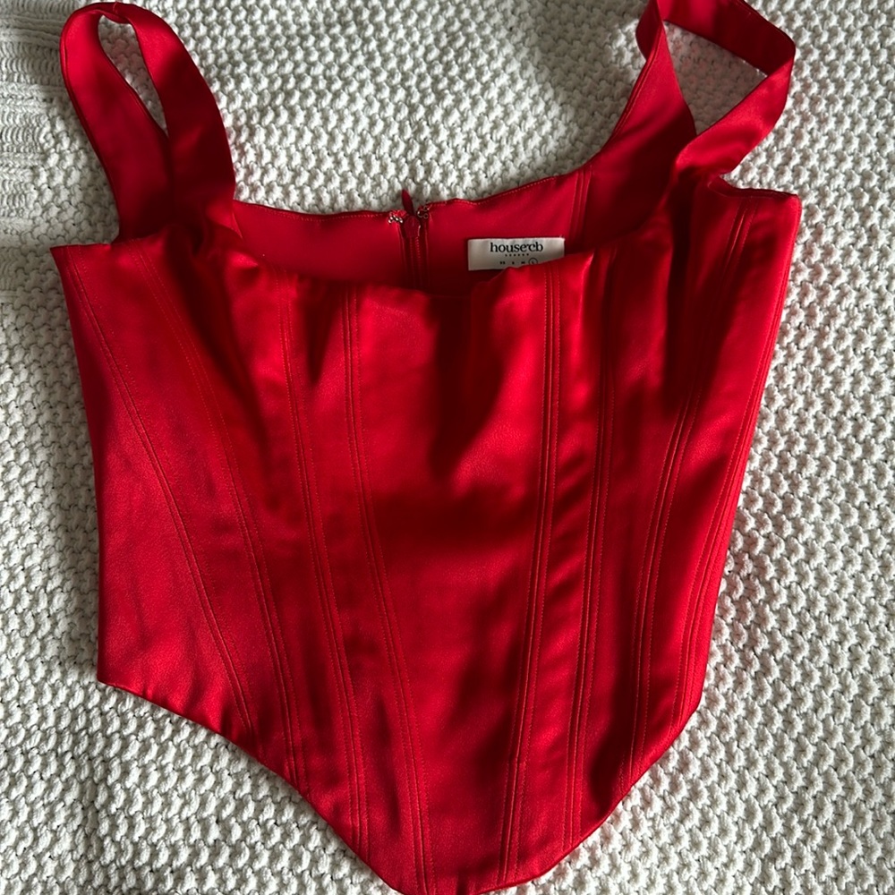 RED HOUSE OF CB CORSET